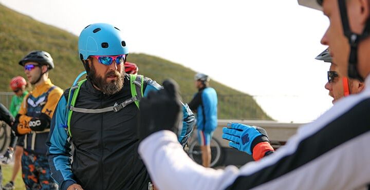 MTB i Val_Gardena i Dolomiterna