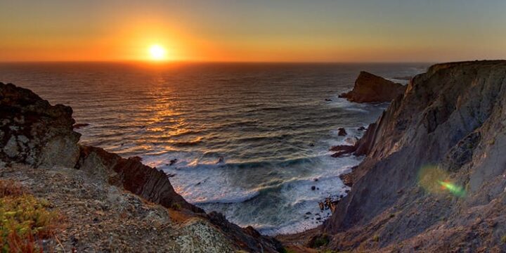 Solnedgång Algarve