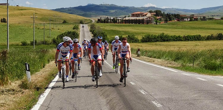 Toscana landsvägscykling