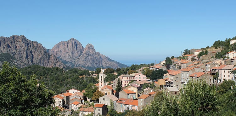 Evisa-Korsika-vandringsresa