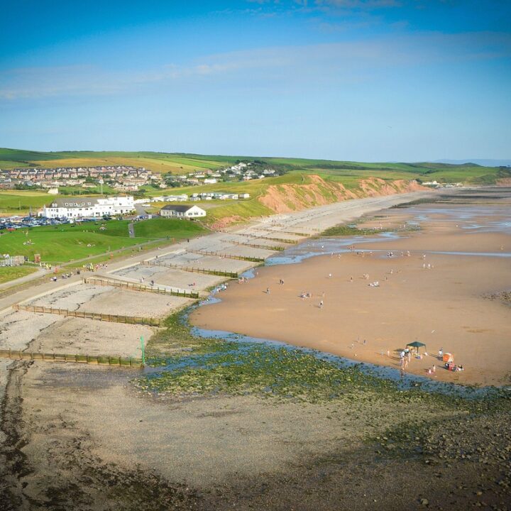Vandra förbi stranden St-Bees